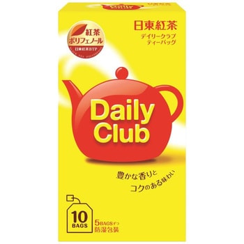 日東紅茶 デイリークラブ ティーバッグ10袋入 三井農林 紅茶ティーバッグ 通販モノタロウ
