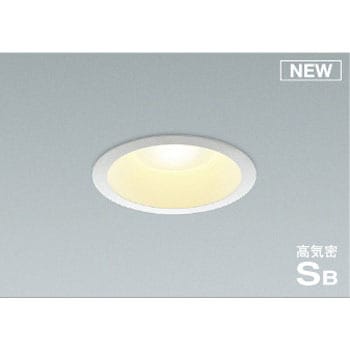 AD7001W27 【屋内屋外兼用】パネルダウンライト 1個 コイズミ(小泉成器 