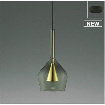 【スモークガラスセード仕上げ】小型洋風ペンダント コイズミ