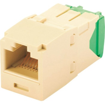 カテゴリ6 RJ45モジュラージャック UTP 28・30AWG TGタイプ アイボリー CJT688TGEI PANDUIT(パンドウイット)