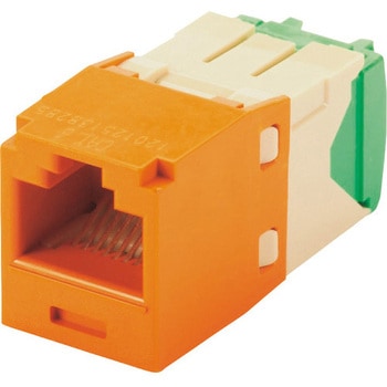 カテゴリ6 RJ45モジュラージャック UTP 28・30AWG TGタイプ オレンジ CJT688TGOR PANDUIT(パンドウイット)