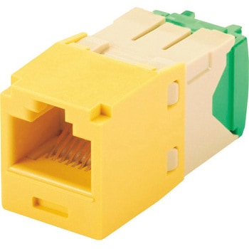 カテゴリ6 RJ45モジュラージャック UTP 28・30AWG TGタイプ 黄 CJT688TGYL PANDUIT(パンドウイット)