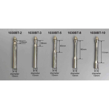 ステンレス 粉末用抜き取りサンプラー1030B専用先端部 3ml マクセル