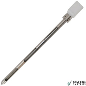 ステンレス 粉末用 スロットサンプラー(ボトルホルダ―付)直径25mm/600mm長 マクセル