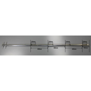 ステンレス ジャンボ粉末用 スロットサンプラー 直径40mm/2000mm長 マクセル