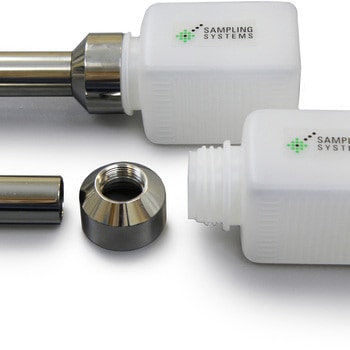 ステンレス 粉末用サックサンプラー 直径25mm ボトルアダプターエンド 420mm長 マクセル