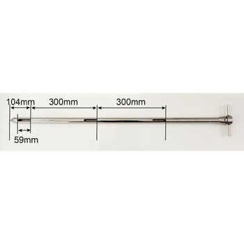 ステンレス 粉末用AccuPod(R) サンプラー 1000mm長(3個所) マクセル