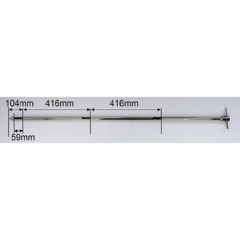 ステンレス 粉末用AccuPod(R) サンプラー 1500mm長(3個所) マクセル