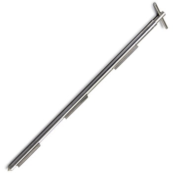 ステンレス 粘性粉末用ポケットサンプラー 容量15ml 600mm長 マクセル