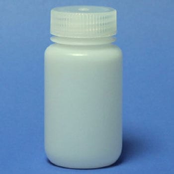 液体用・粉末用 蓋付き口広ボトル(白色) 125ml - マクセル