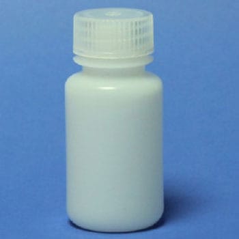 液体用・粉末用 蓋付き口広ボトル(白色) 60ml マクセル