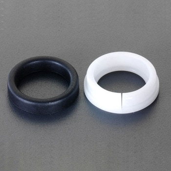 自在パイプ取付きパッキンセット - エスコ