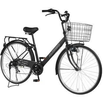 防災サイクル 26型6段変速付き ノンパンク シティサイクル 【完成組立品】 東部