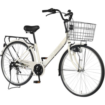 防災サイクル 26型6段変速付き ノンパンク シティサイクル 【完成組立品】 東部