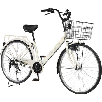 防災サイクル 26型6段変速付き ノンパンク シティサイクル 【完成組立品】 東部