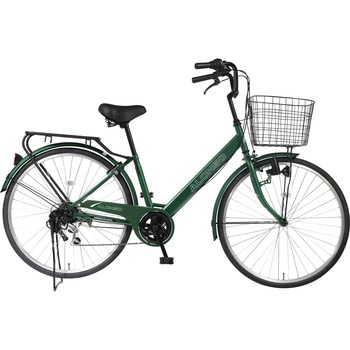 防災サイクル 26型6段変速付き ノンパンク シティサイクル 【完成組立品】 東部