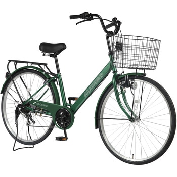 防災サイクル 26型6段変速付き ノンパンク シティサイクル 【完成組立品】 東部