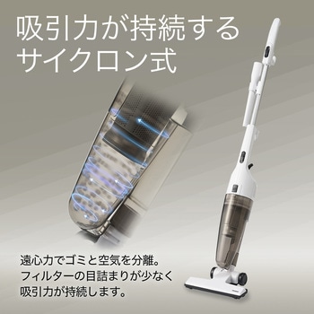 サイクロンスティック型クリーナー ツインバード