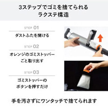 コードレススティック型クリーナー ツインバード