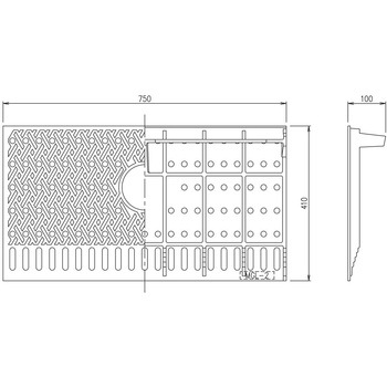 ラクラクスロープ 一般車両用 T-6荷重 第一機材
