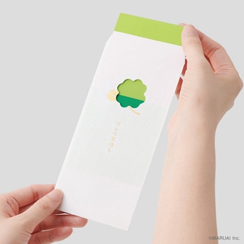 窓のし袋 ほんの気持ち クローバー マルアイ