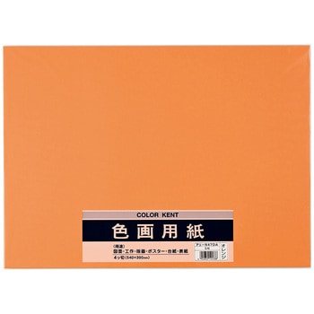 色画用紙 N471 オレンジ - マルアイ