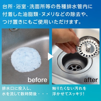 排水口洗浄剤 泡ラク アルファックス