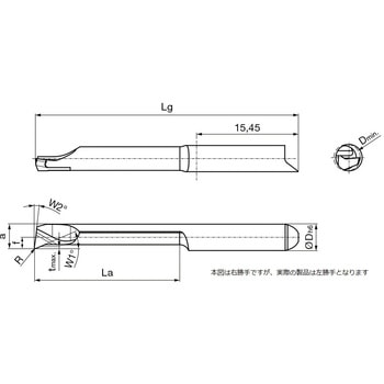 溝入れ工具 インサート 内径加工用 GT104． グーリング