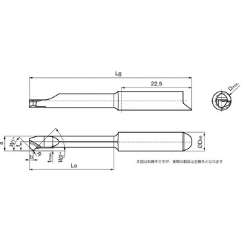 溝入れ工具 インサート 内径加工用 GT106． - グーリング