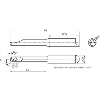 溝入れ工具 インサート 内径加工用 GT106． - グーリング