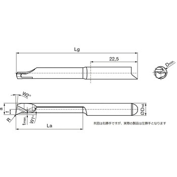 溝入れ工具 インサート 内径加工用 GJ106． グーリング