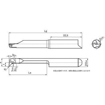 溝入れ工具 インサート 内径加工用 nanoAコート GJ106． グーリング
