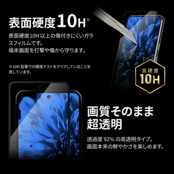 Google Pixel 8 ガラスフィルム 全面保護 ブルーライトカット 指紋防止 LEPLUS NEXT
