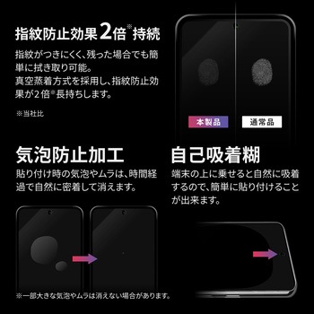 Google Pixel 8 ガラスフィルム 全面保護 超透明 指紋防止 LEPLUS NEXT