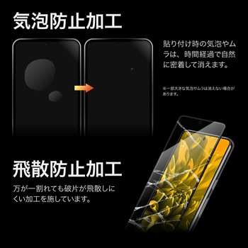 Google Pixel 8 ガラスフィルム 全面保護 超透明 指紋防止 LEPLUS NEXT