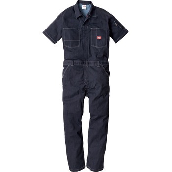 CORDURA ストレッチデニム 半袖ツナギ Dickies(ディッキーズ)