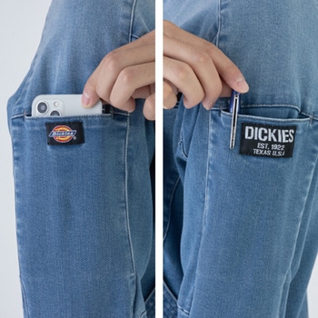 ストレッチシルキーデニムジャケット Dickies(ディッキーズ)