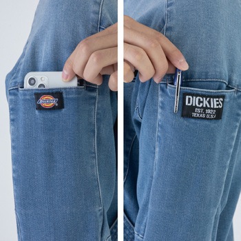 ストレッチシルキーデニムジャケット Dickies(ディッキーズ)