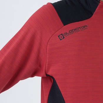 ニオイクリア MAXDRY WARMハーフジップ長袖 GLADIATOR