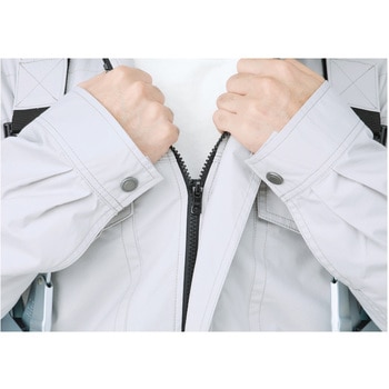 空調風神服 長袖ワークブルゾン (服のみ) (KF91400G) サンエス