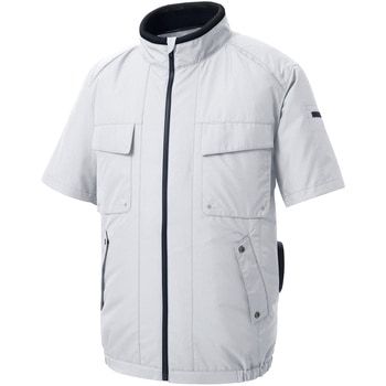 空調風神服 エコ半袖ブルゾン (服のみ) (KF92410) サンエス