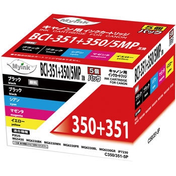 C350/351-5P �ėp�C���N�J�[�g���b�W BCI-350XL/351XL�^�C�v ��㍰ 57540114