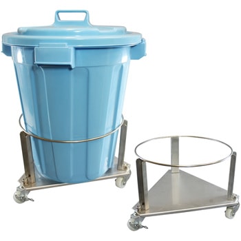 ガード付ステンレス三角台車 ペール用 GSIC-90 エムあい