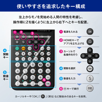 グラフ関数電卓 カシオ計算機
