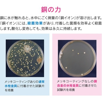 ホリダーシモン レバーハンドル 銅製 感染予防 10個入り GAONA(ガオナ)