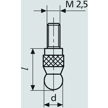 ボール測定子 超鋼 906H マール社