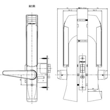 K363-AS キーレックス3100シリーズ 1個 長沢製作所 【通販サイトMonotaRO】