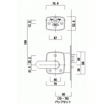 22623D-MU キーレックス1100シリーズ 1個 長沢製作所 【通販サイト