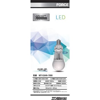 MT-53AN-7000 E39口金 天井用LED電球 1台 スワン電器 【通販サイト