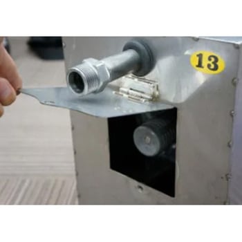 ペコペコポンプ(エアー式ダイアフラムポンプ) ステンレスカバー付 FSC藤原産業